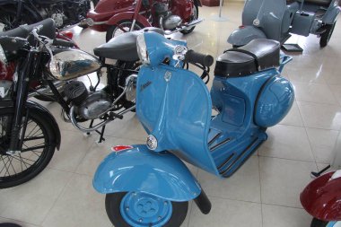 Müze ve sergi kompleksi Verkhnyaya Pyshma 'da motosiklet ve otomotiv ekipmanları