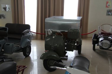 Müze ve sergi kompleksi Verkhnyaya Pyshma 'da motosiklet ve otomotiv ekipmanları