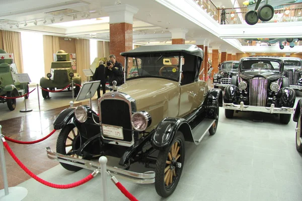 Museum Exhibition Complex Motorcycles Automotive Equipment Verkhnyaya Pyshma — Stock Photo, Image