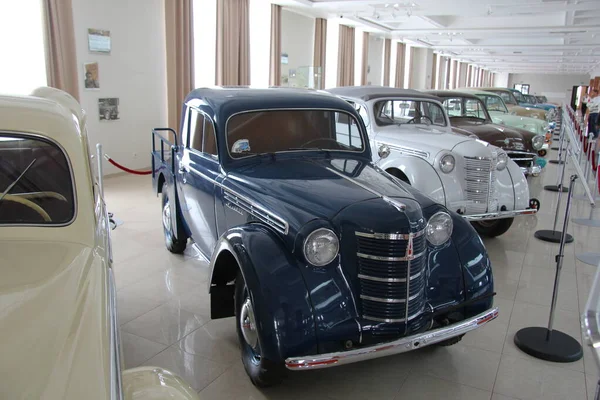 Museo Complejo Exposiciones Motocicletas Equipos Automoción Verkhnyaya Pyshma —  Fotos de Stock