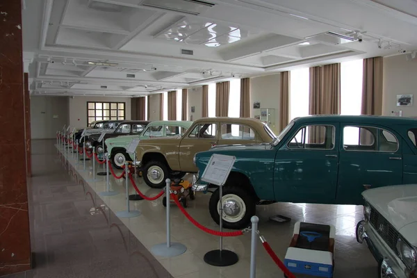 Museo Complejo Exposiciones Motocicletas Equipos Automoción Verkhnyaya Pyshma — Foto de Stock