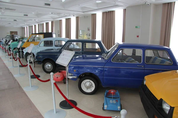 Museo Complejo Exposiciones Motocicletas Equipos Automoción Verkhnyaya Pyshma —  Fotos de Stock