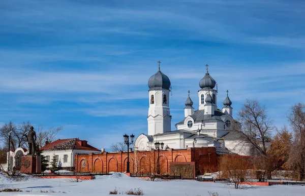 Caminata Investigación Con Los Historiadores Ciudad Troitsk Para Ver Los — Foto de Stock