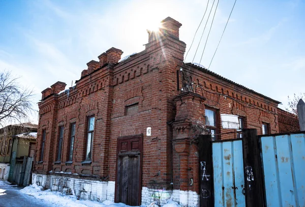 Promenade Recherche Avec Les Historiens Dans Ville Troitsk Pour Voir — Photo