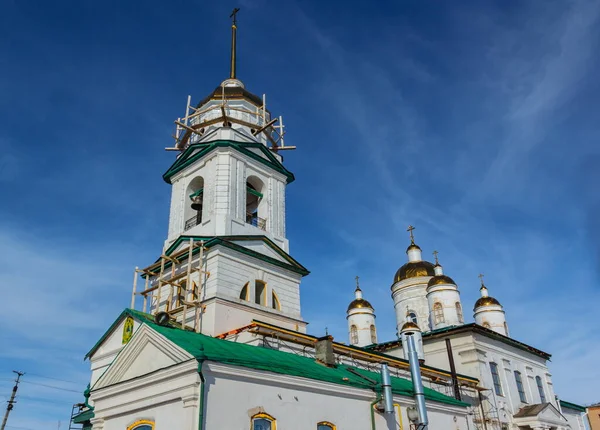 Caminata Investigación Con Los Historiadores Ciudad Troitsk Para Ver Los — Foto de Stock