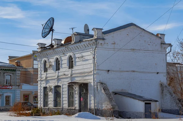 Promenade Recherche Avec Les Historiens Dans Ville Troitsk Pour Voir — Photo