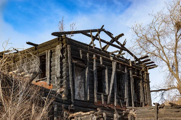 Araştırmalar Troitsk Şehrinde Tarihçilerle Birlikte Yürür Mimari Anıtları Yıkımlarını Restorasyonlarını — Stok fotoğraf