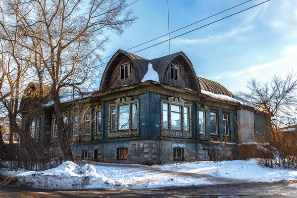 Caminata Investigación Con Los Historiadores Ciudad Troitsk Para Ver Los —  Fotos de Stock