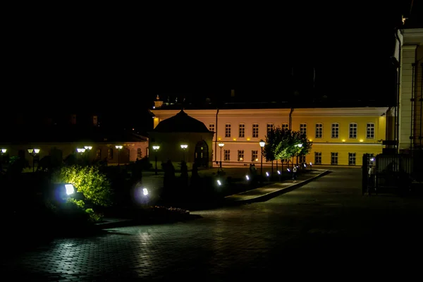 Historyczny Spacer Tatarstanie Kazań Lecie Tle Nieba Chmurami — Zdjęcie stockowe