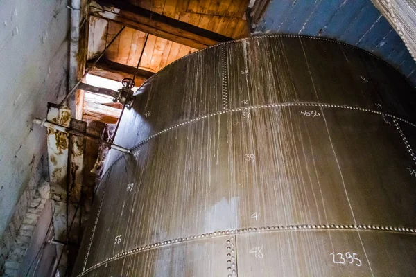 Caminata Investigación Través Fábrica Licores Abandonada Almacén Vinos Asociación Los — Foto de Stock