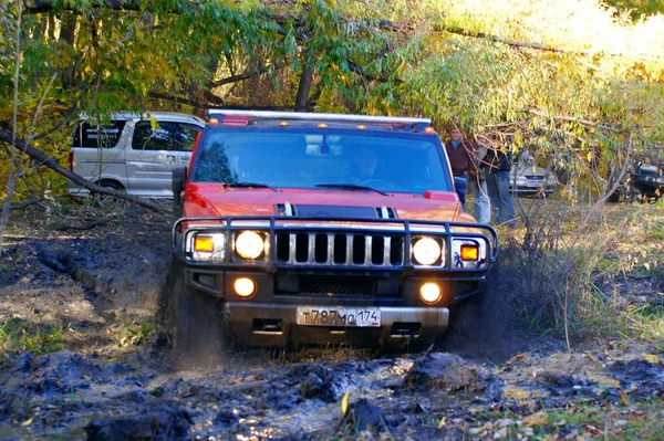 Training Offroad Amateurrennen Auf Privatautos Offroad Tempo — Stockfoto