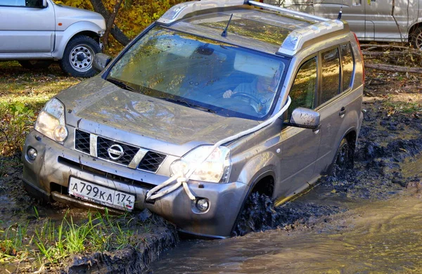 Treinamento Road Corridas Amadoras Carros Particulares Velocidade Road — Fotografia de Stock