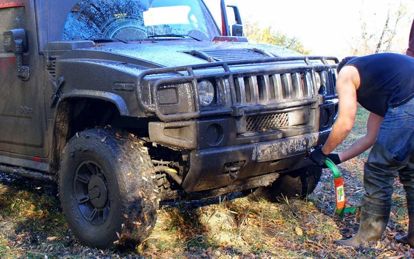 Training Offroad Amateurrennen Auf Privatautos Offroad Tempo — Stockfoto