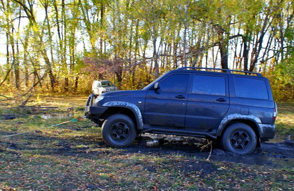 Training Offroad Amateurrennen Auf Privatautos Offroad Tempo — Stockfoto