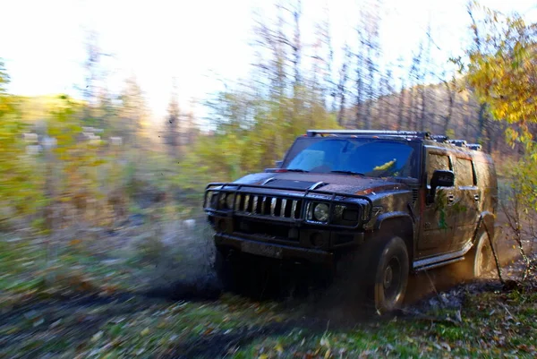 Training Offroad Amateurrennen Auf Privatautos Offroad Tempo — Stockfoto