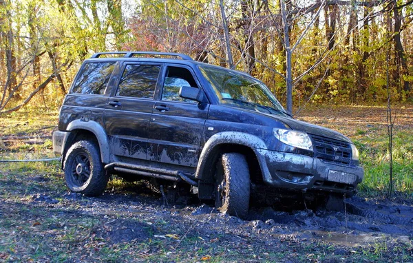 Szkolenie Road Amatorskie Wyścigi Prywatnych Samochodach Prędkością Road — Zdjęcie stockowe