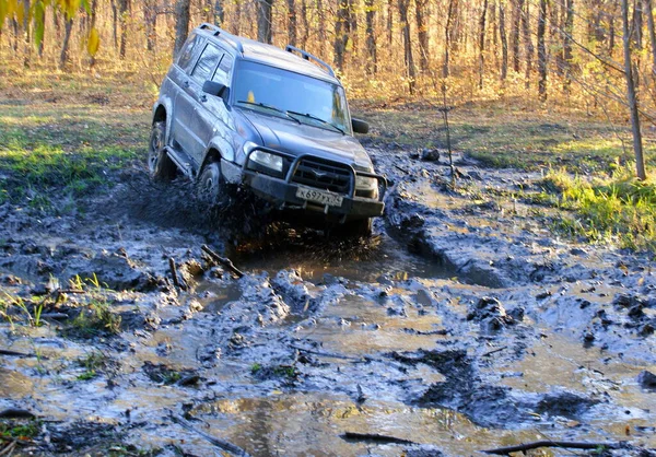 Training Offroad Amateurrennen Auf Privatautos Offroad Tempo — Stockfoto