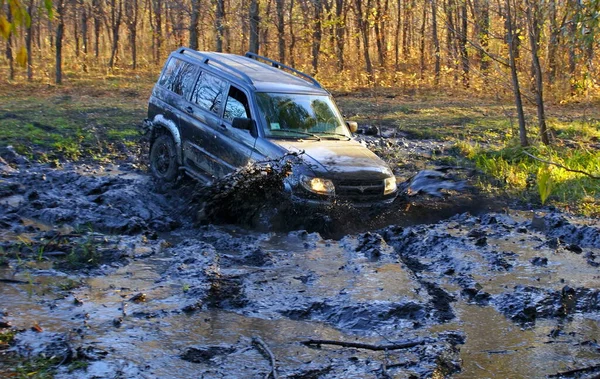 Training Offroad Amateurrennen Auf Privatautos Offroad Tempo — Stockfoto