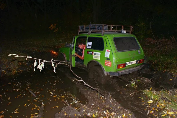 Training Offroad Amateurrennen Auf Privatautos Offroad Tempo — Stockfoto