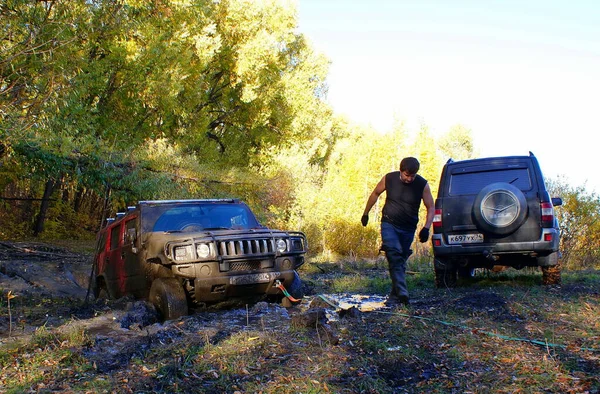 Training Offroad Amateurrennen Auf Privatautos Offroad Tempo — Stockfoto