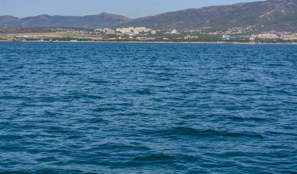 Tatilin Sırasında Açık Denizde Yat Gezileri Bulanık Odak — Stok fotoğraf