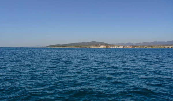 Segeltörns Offenen Meer Während Ihres Urlaubs Unscharfer Fokus — Stockfoto