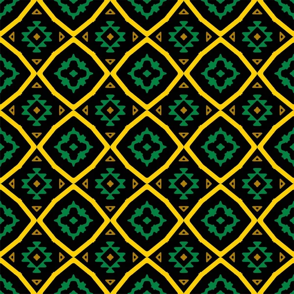 Patrón Islámico Sin Costuras Vector Diseño Ornamento Abstracto Islámico Para — Vector de stock