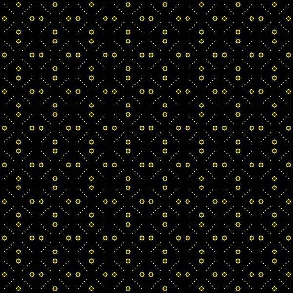 Motif Géométrique Simple Traditionnel Sans Couture Fond Motif Batik Design — Image vectorielle