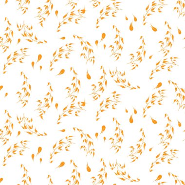 Kusursuz yulaf ezmesi, sağlıklı bir diyet için mısır gevreği vektör çizimi.