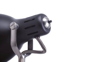 Siyah zemin lamba mekanizmasına yakın çekim