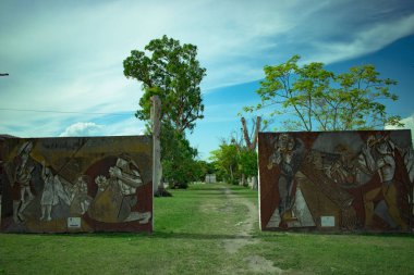 Yazın eski Tayland şehrinde
