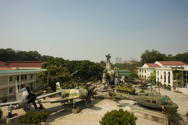 Hanoi, Vietnam - March 31, 2011: Vietnam Military History Museum