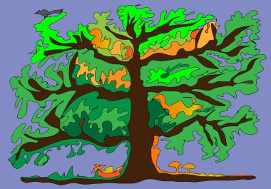 Dünyanın Ağacı: Bir Sanat Çizimi