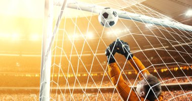 Kaleci güneşin doğduğunu iken bir profesyonel futbol stadyumu bir hedefe kurtarmak çalışır. Stadyum ve kalabalık 3d yapılır.
