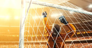 Kaleci güneşin doğduğunu iken bir profesyonel futbol stadyumu bir hedefe kurtarmak çalışır. Stadyum ve kalabalık 3d yapılır.