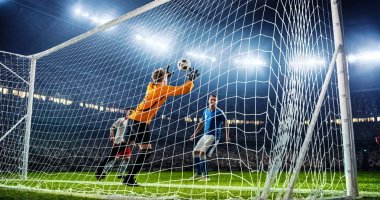 Profesyonel Stadyumu futbol oyun andan