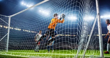 Profesyonel Stadyumu futbol oyun andan