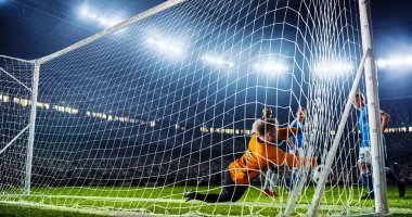 Profesyonel Stadyumu futbol oyun andan