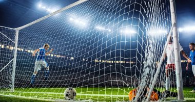 Profesyonel Stadyumu futbol oyun andan