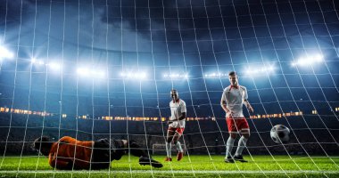 Profesyonel Stadyumu futbol oyun andan