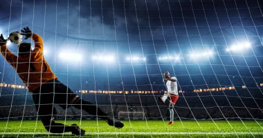 Profesyonel Stadyumu futbol oyun andan