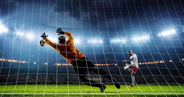 Profesyonel Stadyumu futbol oyun andan