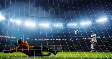 Profesyonel Stadyumu futbol oyun andan