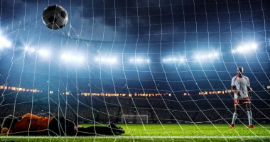 Profesyonel Stadyumu futbol oyun andan