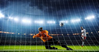 Profesyonel Stadyumu futbol oyun andan