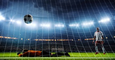 Profesyonel Stadyumu futbol oyun andan