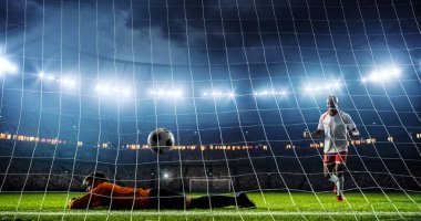 Profesyonel Stadyumu futbol oyun andan