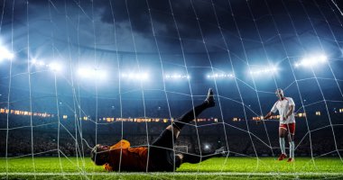 Profesyonel Stadyumu futbol oyun andan