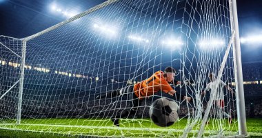 Profesyonel Stadyumu futbol oyun andan