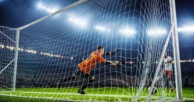 Profesyonel Stadyumu futbol oyun andan